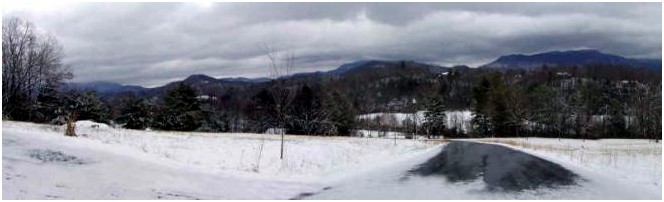 View from Enoch's Way - Winter